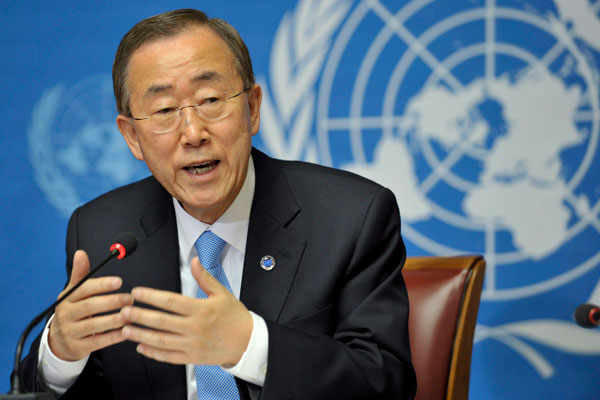 Ban Ki-moon convocó a los colombianos a “avanzar juntos” en el proceso de paz