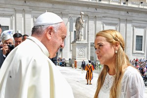 Presos políticos de Venezuela lanzan un SOS al Papa Francisco