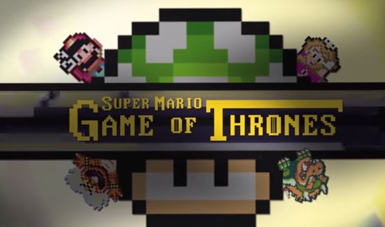 ¿Cómo sería Juego de Tronos en el mundo de Mario Bros? (Video)