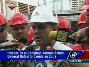 Chacón aseguró que Corpoelec no genera ni siquiera el 40% para cubrir sus operaciones (Video)