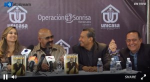 Oscar D’ León asegura que el dinero de los libros vendidos será destinado a Operación Sonrisa