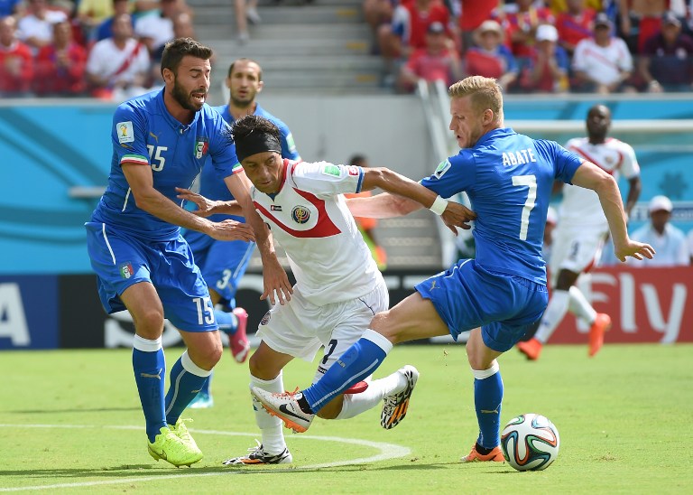 Grupo D: Costa Rica da la sorpresa y derrota a la poderosa Azzurra (Fotos)