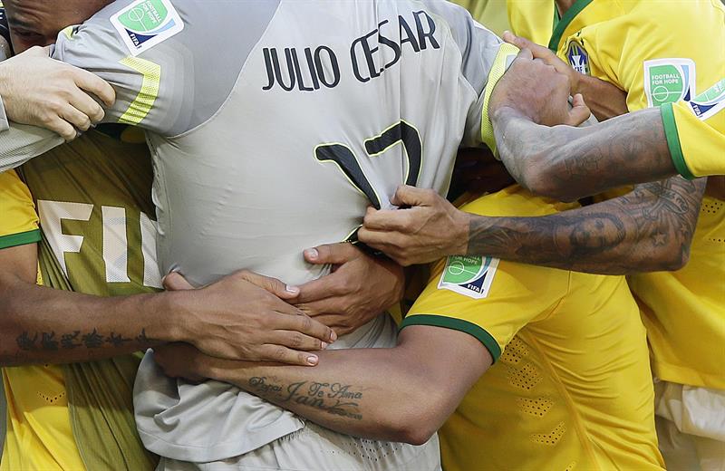 #MundialBrasil2014: Julio César, el héroe que evitó un “Mineirazo” (Fotos)