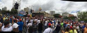 Alzaron voces de protesta por liberación de presos políticos en la plaza Brión (Fotos)