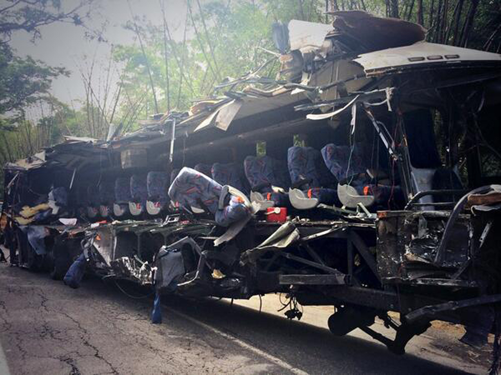 Chofer del accidente en la ARC conducía a exceso de velocidad