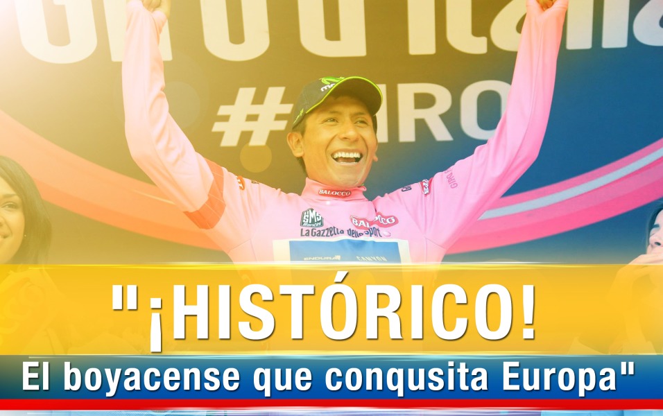 Colombia se viste de rosa luego de victoria de Nairo Quintana en el Giro de Italia