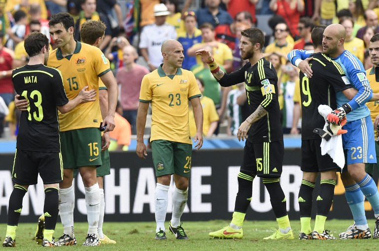 España despide una época gloriosa con victoria 3-0 ante Australia