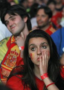 Los larguísimos rostros de incredulidad de los españoles (FOTOS)