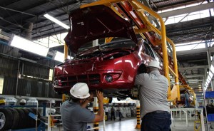 Producción de vehículos cayó 87,65% en primer trimestre de 2016