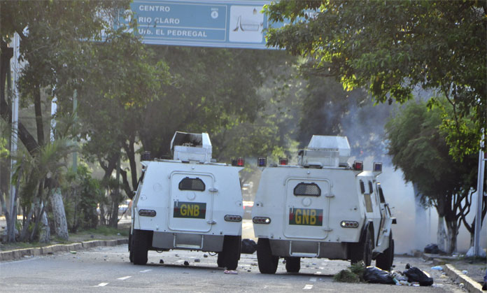 Seis estudiantes detenidos durante protesta en Barquisimeto