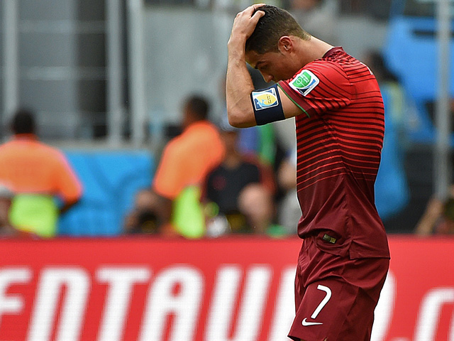 Ronaldo se niega a hablar con la prensa luego de la derrota de Portugal