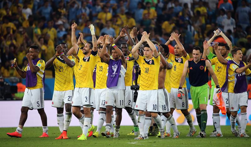 Colombia pasó por primera vez a cuartos y se medirá con el anfitrión Brasil