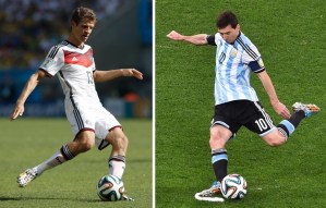 #MundialBrasil2014: Alemania y Argentina, frente a frente