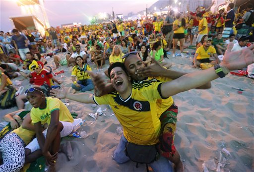 Muchos en Colombia afrontan “resaca” financiera del Mundial, tras Brasil-2014