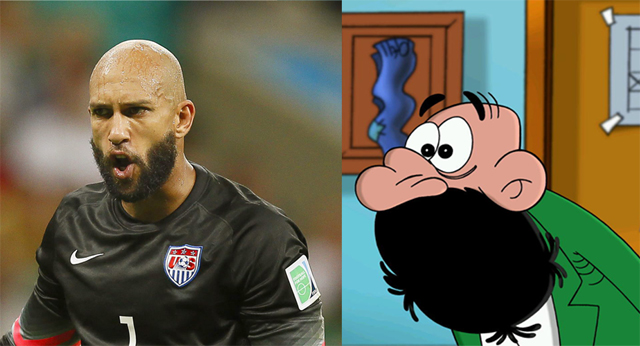 Separados al nacer: Tim Howard y el Profesor Bacterio