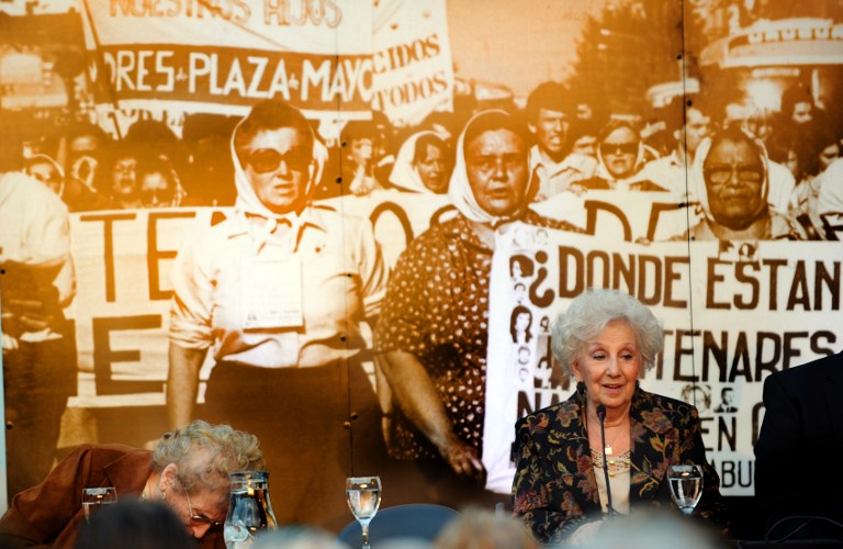 Líder de Abuelas argentinas dice que su nieto recuperado es un ser maravilloso