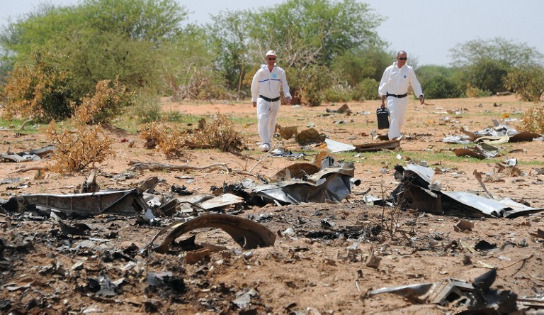 La segunda caja negra del avión siniestrado en Mali no funcionó