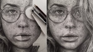 Artista logra desafiar la realidad con un lápiz