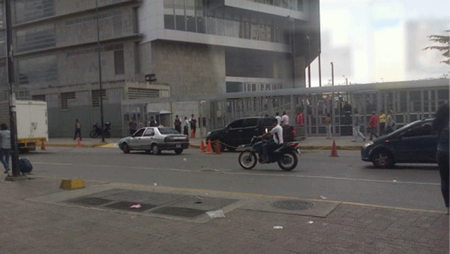 Fachada de la dede del Sebin en Caracas / Foto Referencial