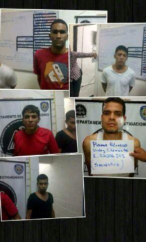 Pueblo, ¡reconoce a los secuestradores!… estos son los cinco fugados de Policaracas (FOTO)