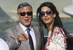 Clooney y Amal se casan este lunes oficialmente en el Ayuntamiento de Venecia