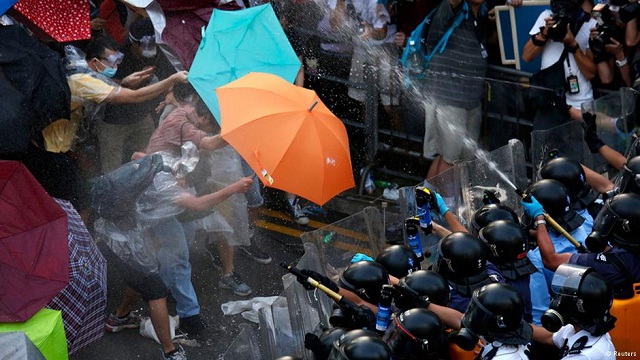 Las protestas prodemocráticas se intensifican en Hong Kong