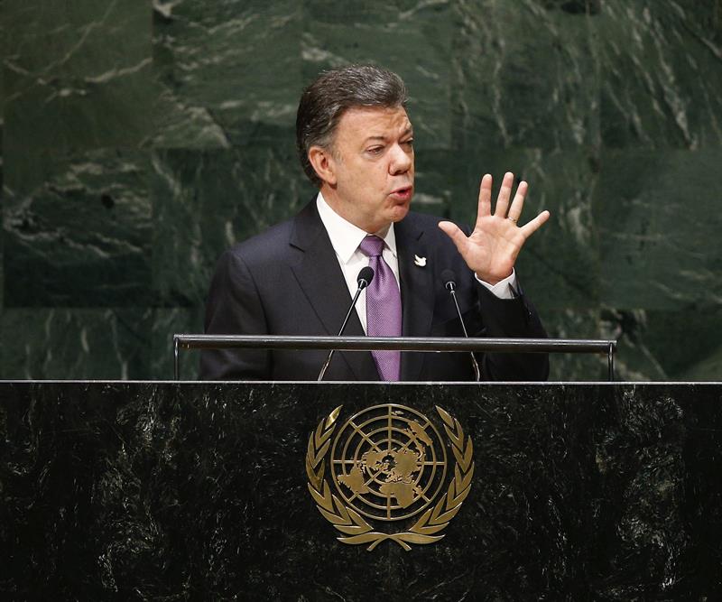 Santos afirma que Colombia está “más cerca que nunca de lograr la paz”