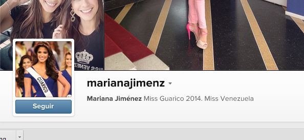 Lo primerito que hizo la nueva Miss Venezuela fue actualizar su bio de Instagram