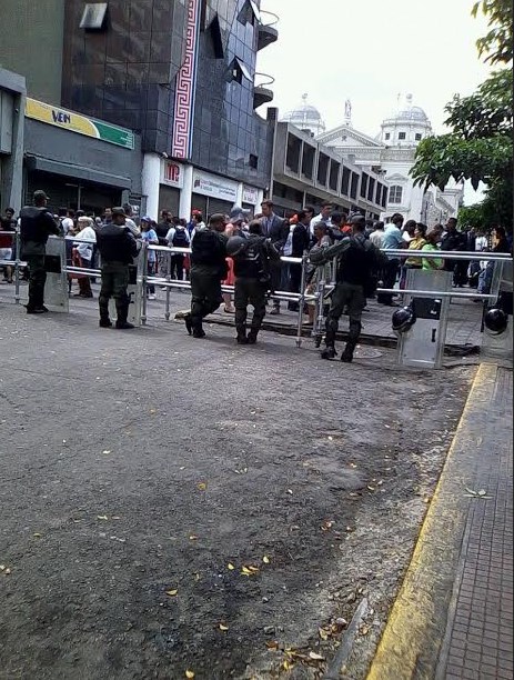 Así está el Palacio de Justicia por el juicio de Leopoldo López (Foto)