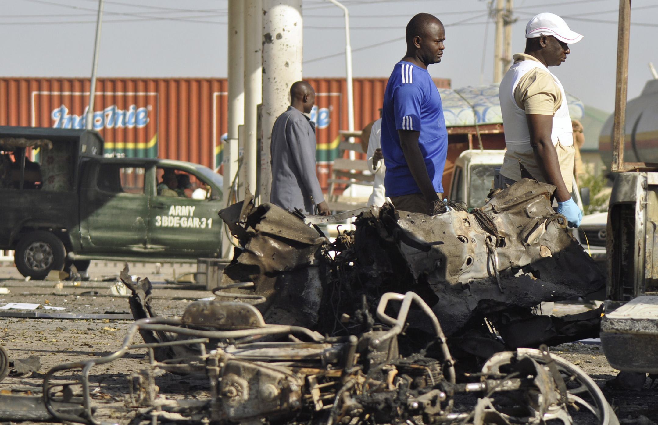 Explota una bomba en concurrido mercado nigeriano