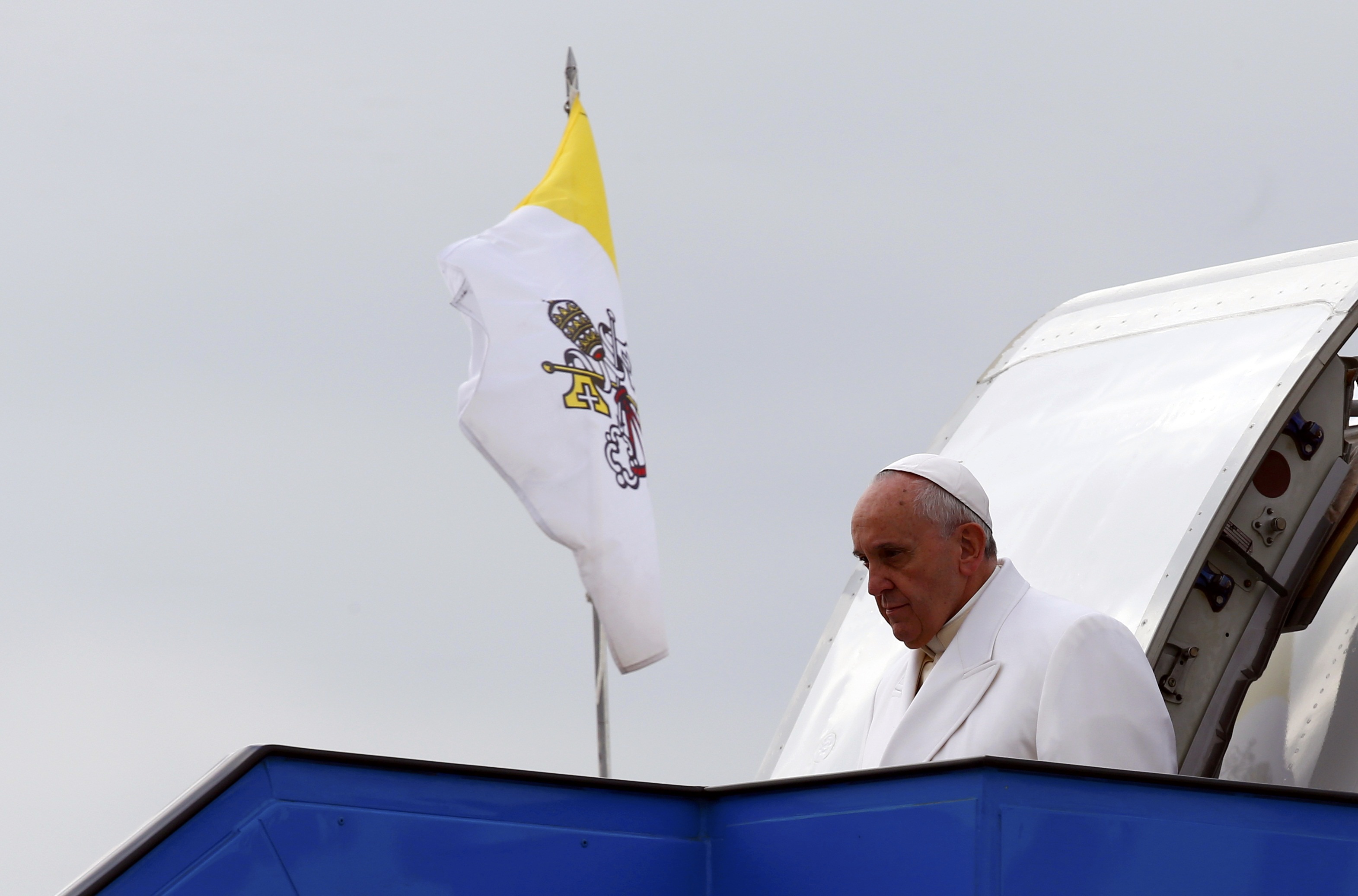 El papa Francisco llega a Turquía