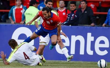 Venezuela apabullada 5-0 ante Chile en amistoso Fifa