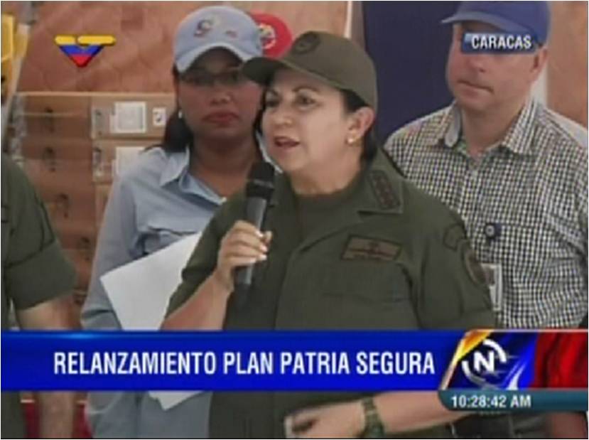 Relanzan Plan Patria Segura con acto de inutilización de armas