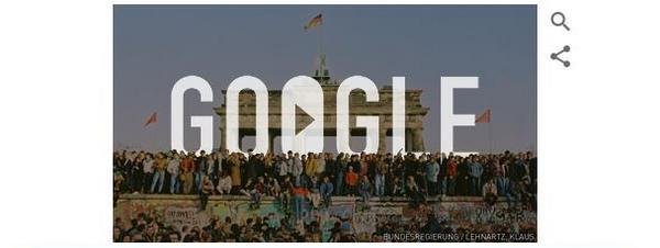 El Muro de Berlín vuelve a caer en Google (Video)