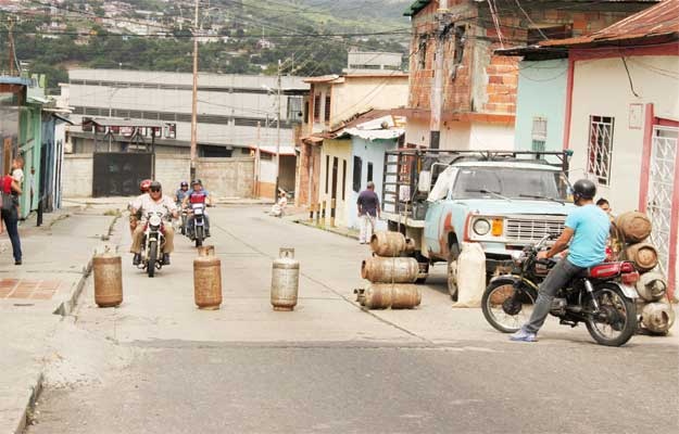 Habitantes del municipio Valera en Trujillo protestaron por escasez de gas doméstico