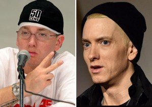 ¿Qué se hizo Eminem en la cara?