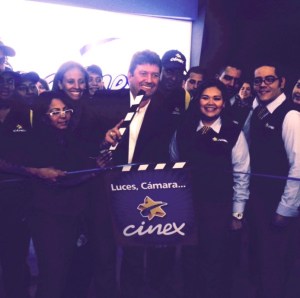 Cinex inaugura sala 4DX en El Hatillo