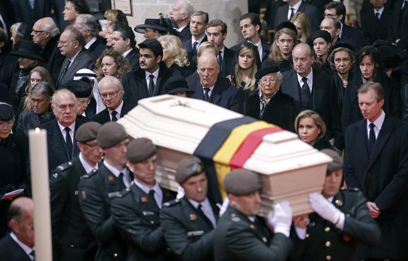 Bélgica rinde un último homenaje a la reina Fabiola (Fotos)