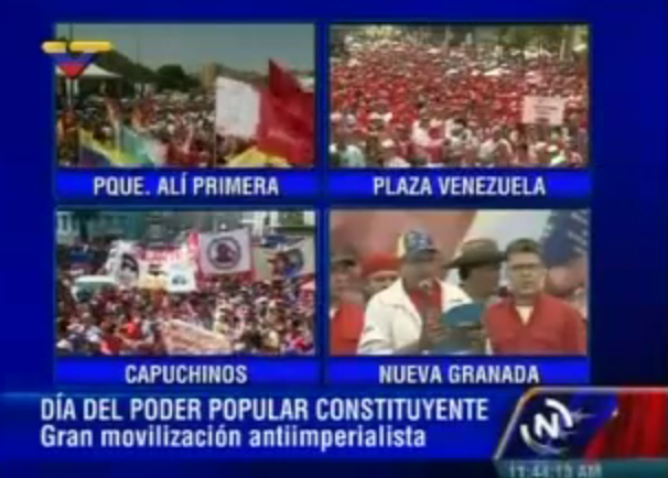 En video: Manifiesto Antiimperialista en rechazo a la injerencia estadounidense