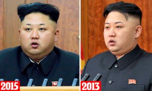 ¿Qué le pasó a las cejas del dictador Kim Jong-un? (Fotos)