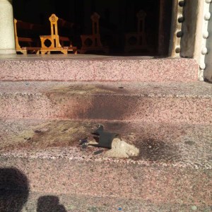 Atacaron con molotov la iglesia El Llano de Mérida (Fotos)