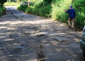 Carretera vieja Upata-San Félix en total olvido