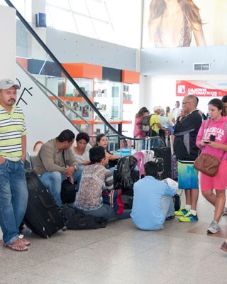 No hay boletos en el aeropuerto de Margarita