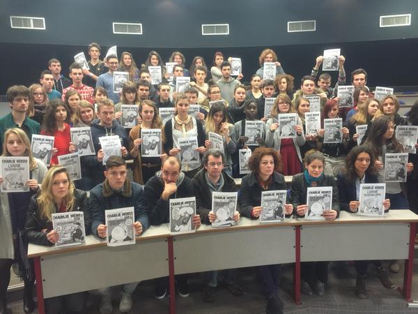 Solidaridad con la revista Charlie Hebdo