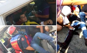 Reprimen con armas de fuego a estudiantes de la ULA; cinco heridos (Fotos)