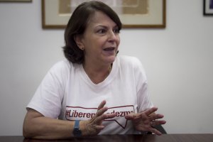 Mitzy Capriles: Ledezma está “muy fuerte y con enorme espíritu”