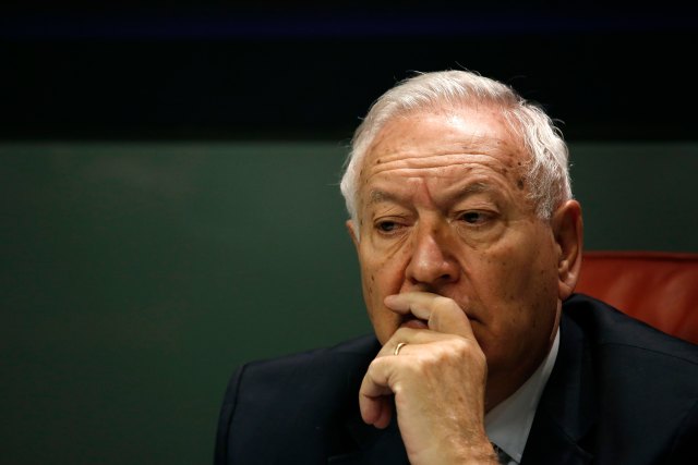 El ministro español de Asuntos Exteriores en funciones, José Manuel García-Margallo (Foto Reuters)