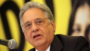 Ex presidente brasileño Cardoso se suma a defensa de Ledezma y López