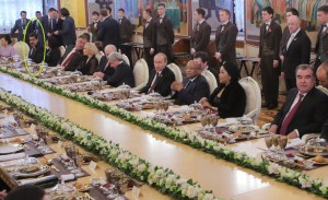 Maduro, el lujo y la cena en el Kremlin (fotos)