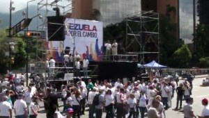 En vivo: Así va la concentración en Caracas #30MVamosTodosHora0